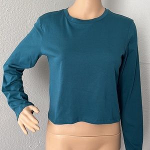 Wild Fable Long Sleeve Crop Top